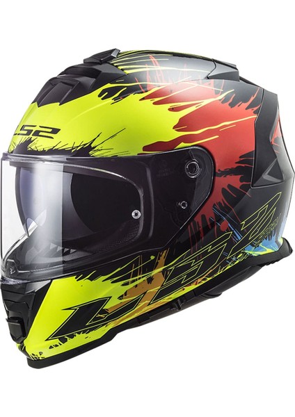 Storm 2 Drop Siyah-Sarı-Kırmızı Kask fiyatları