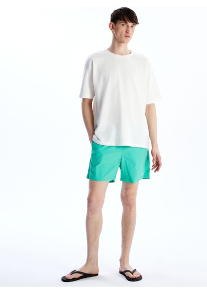 Yeni Sezon Kisa Boy Basic Erkek Deniz Sortu - S55908Z8