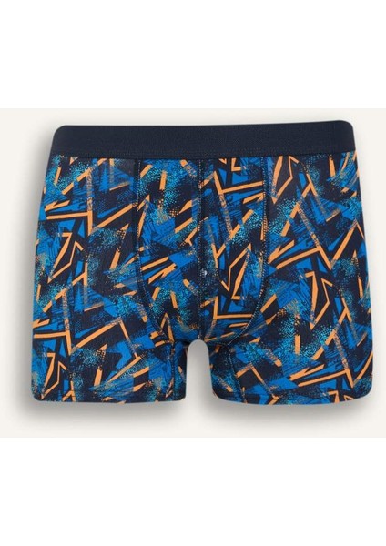 Yeni Sezon Regular Fit Baskılı 3'lü Boxer
