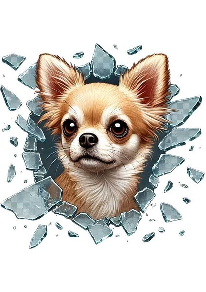 Fulcar Chiuahua Araç Stickerı fiyatları