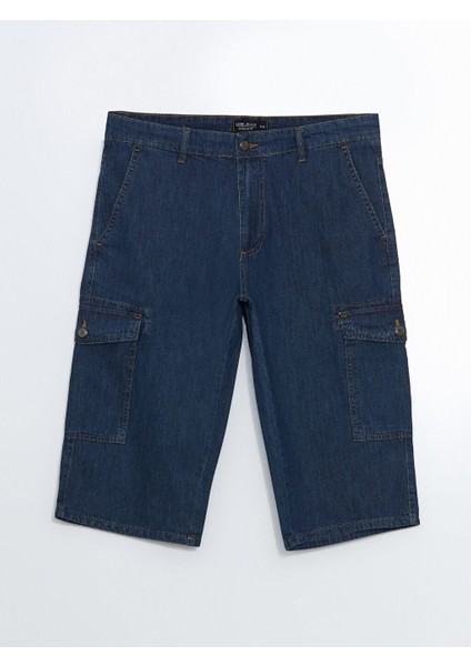 Yeni Sezon Standart Kalip Erkek Jean Sort - S5KD48Z8