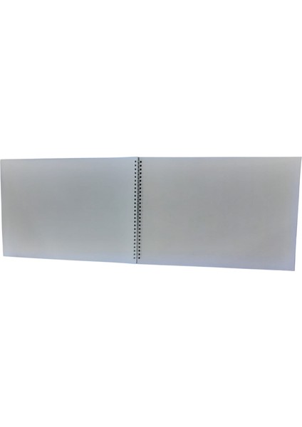 25X35 Spiralli Karton Kapak 15 Yaprak Resim Defteri Sarı