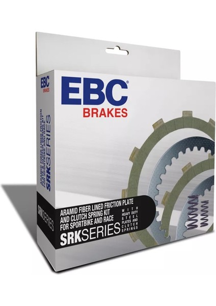 Bmw R1200 R Fiber Debriyaj Balatası Ebc (Yay ve Sac Dahil) M007854