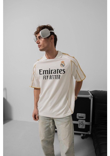 Real Madrid Gold Şeritli Premıumtaraftar T-Shırt fiyatları