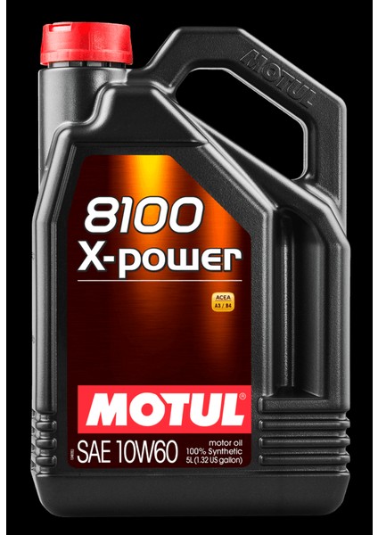 8100 X-Power 10W-60 5 Lt Motor Yağı