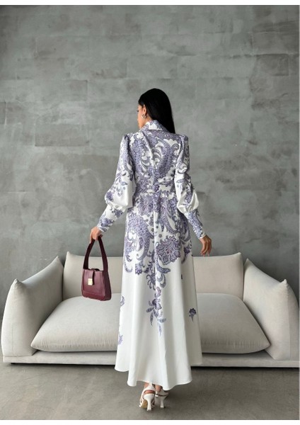 Atlas Kumaş Elbise (Kemer Dahildir) fiyatları