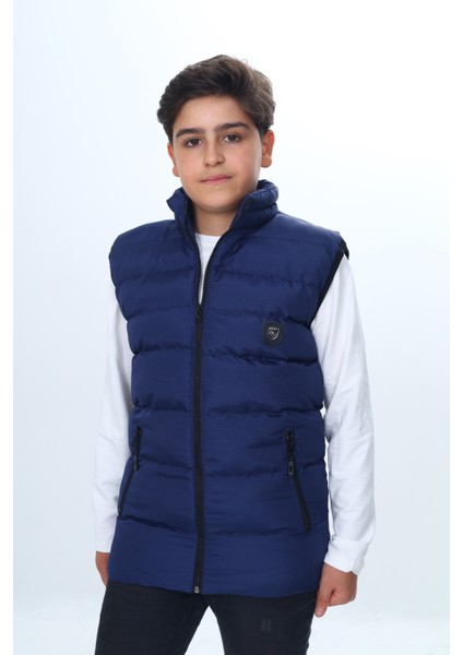 Erkek Çocuk Göğsü Armalı Şişme Yelek