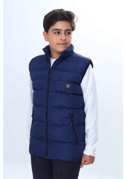 Erkek Çocuk Göğsü Armalı Şişme Yelek
