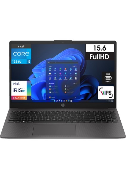 250 G10 I5-1334U 32 GB 256 GB SSD Windows 11 Pro Iris Xe Graphics 15.6" Full Hd Taşınabilir Bilgisayar B2NC1ESCB3
