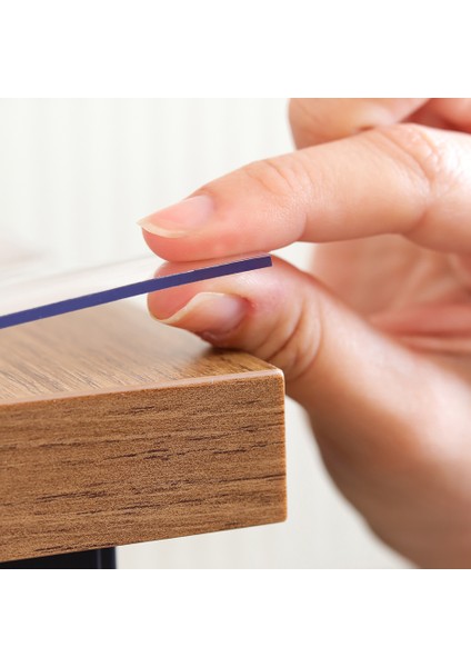 1.6 mm Alman Üretimi -Gıda Temasına Uygun - Fitalat Içermeyen- Kokusuz - Şeffaf Pvc Masa Örtüsü