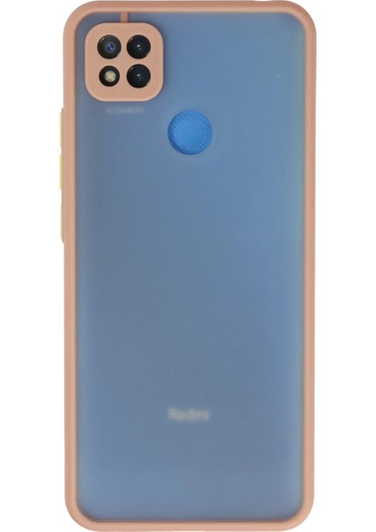 Xiaomi Redmi 9c Kılıf Montreal Silikon Kapak - Pembe Bstmy