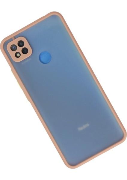 Xiaomi Redmi 9c Kılıf Montreal Silikon Kapak - Pembe Bstmy