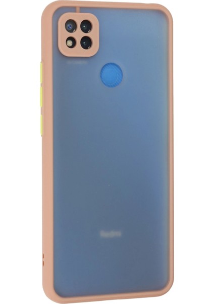 Xiaomi Redmi 9c Kılıf Montreal Silikon Kapak - Pembe Bstmy