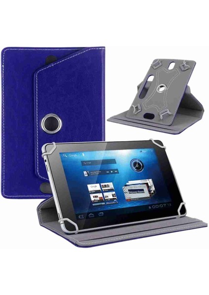 Smart Tab M8 Uyumlu 2ghz 2 32,8 1280X800 IPS 8" Standlı 360° Dönebilen Deri Tablet Kılıfı