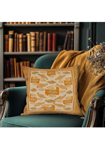 Retro Stil Renkli Kırlent Kılıfı Kare fiyatları