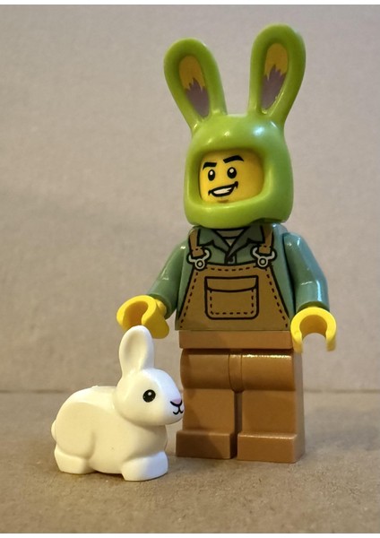 Orjinal LEGO Minifigür Easter Egg Hunt Fan