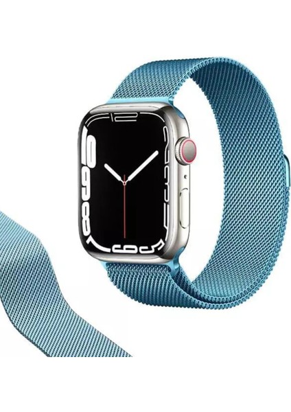 Apple Watch 10 9 8 7 6 Se Ultra Uyumlu 42 44 45 46 49MM Milano Metal Hasır Mıknatıslı Kordon Paslanmaz Çelik fiyatları