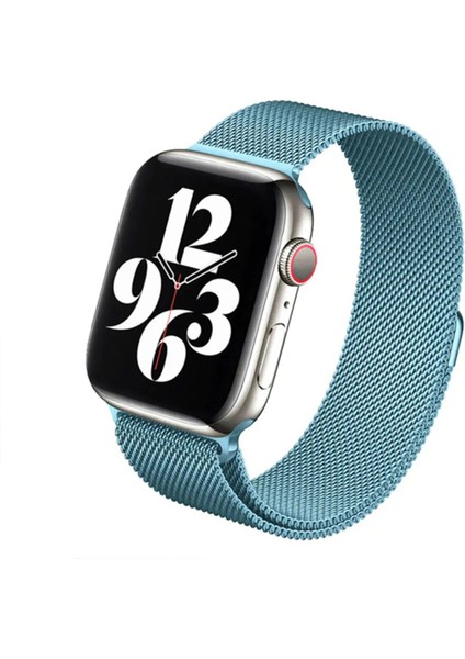 Apple Watch 10 9 8 7 6 Se Ultra Uyumlu 42 44 45 46 49MM Milano Metal Hasır Mıknatıslı Kordon Paslanmaz Çelik fırsatları