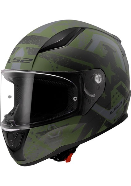 Rapıd 2 Thunder Bırds Mat Yeşil-Siyah-Gri Kask fiyatları