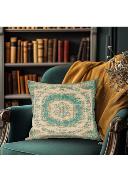 Geometrik Kilim Desenli Renkli Kırlent Kılıfı Kare fiyatları