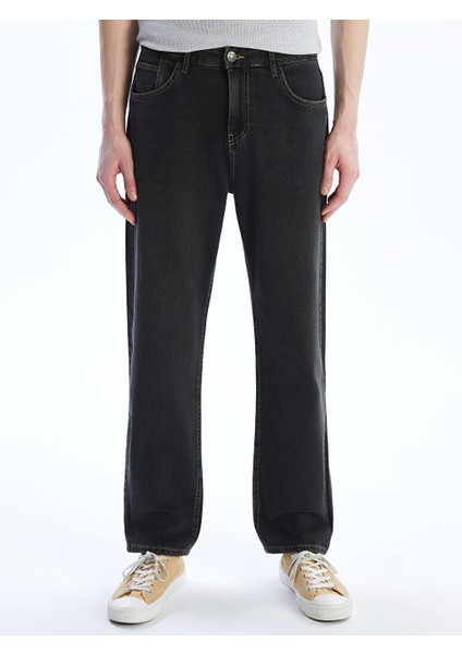 Yeni Sezon Loose Fit Erkek Jean Pantolon - S5OK05Z8 fiyatları