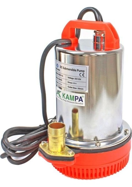 12 Volt Dc Solar Güneş Enerjili Su Pompası 10 Mss 4.5 M³/h