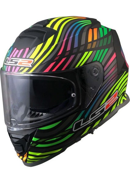 Storm 2 Power Mat Siyah-Gökkuşağı Kask indirimleri