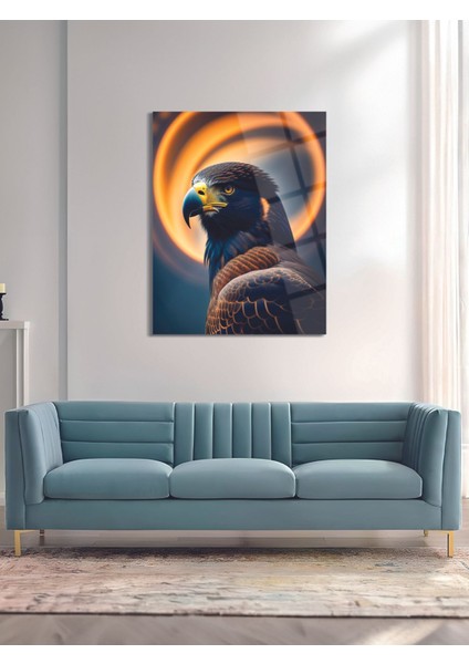 Kaya Kartalı Cam Tablo - MOD029 indirimleri