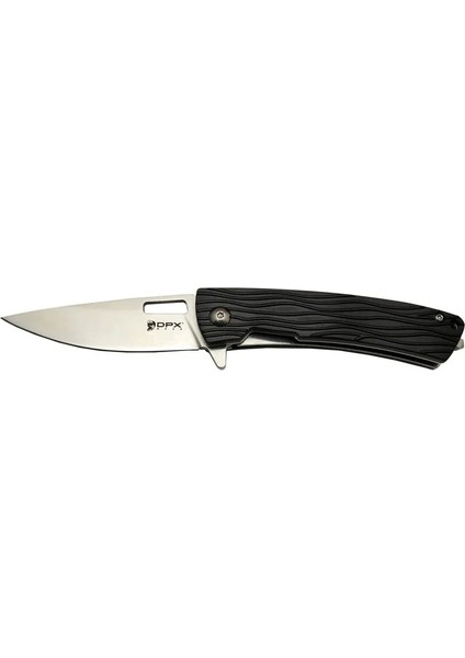 Aculus F004 Bk Siyah Kurtarma / Kamp Çakı 18CM - Yarı Otomatik, Cam Kırma Aparatlı, Kemerlikli, Kutulu