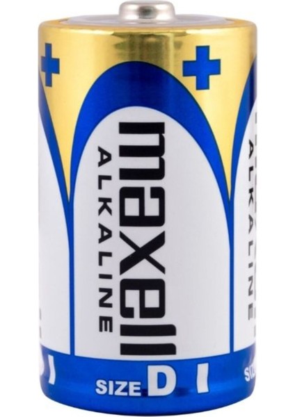 LR20 Alkalin Pil- 2 Adet (Boyut- D)