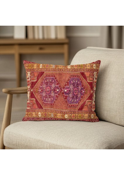 Motif Desenli Baskı Kırlent Kılıfı modelleri