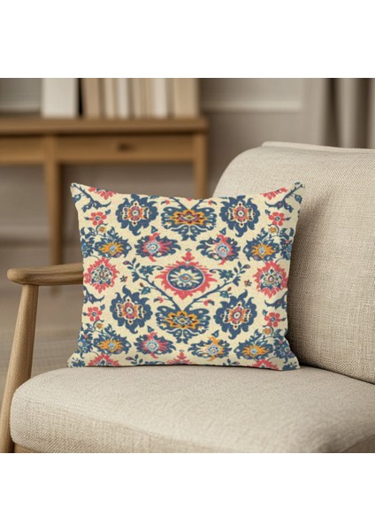 El Dokuma Hisli Etnik Yastık Kılıfı