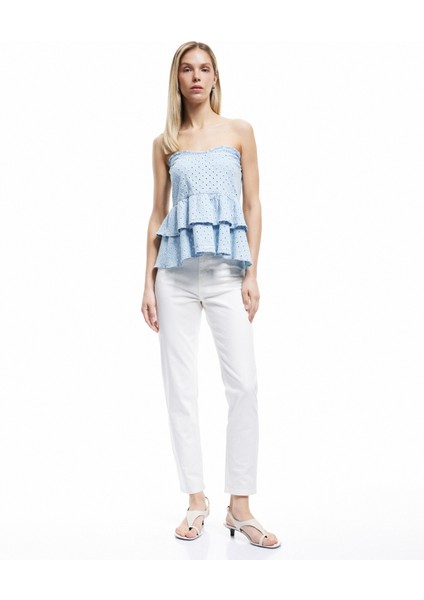 Yeni Sezon Yüksek Bel Kot Pantolon Dar Paça - Carmen Jeans