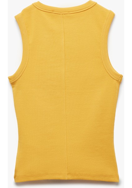 Yeni Sezon Slim Fit Pamuklu Bisiklet Yaka Atlet