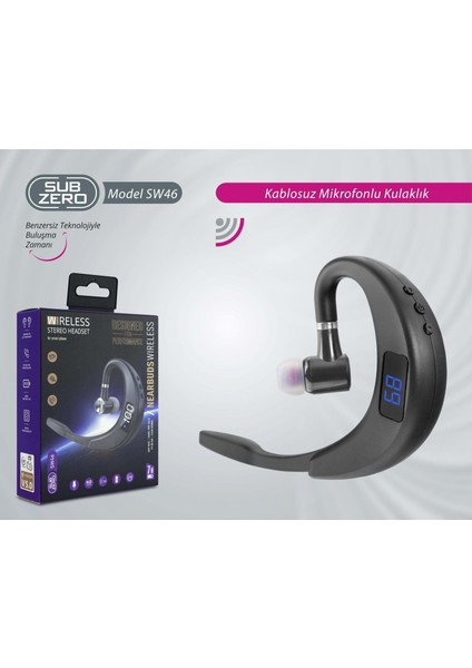 SW46 Wırelles Bluetooth Kulaklık