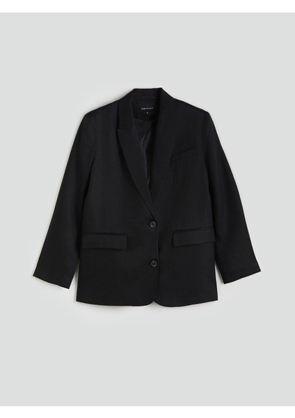 Yeni Sezon Keten Kadin Blazer Ceket - S5JN44Z8 modelleri