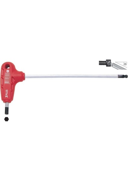 Cer-Pa X-Plus T Saplı Ballpoint Alyan Anahtar 5mm