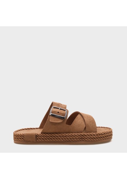 Angele Çapraz Bantlı Kadın Terlik