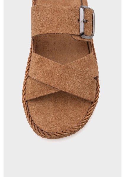 Angele Çapraz Bantlı Kadın Terlik fırsatları