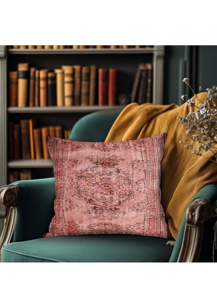 Renkli Etnik Formlu Yastık Kılıfı Kare fiyatları