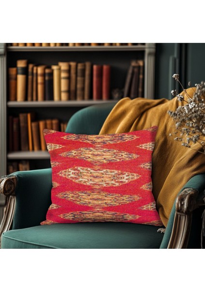 Retro Stil Renkli Kırlent Kılıfı Kare fiyatları