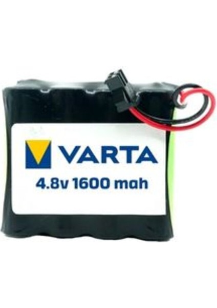 4.8V 1600MAH Siyah Soketli Ni-Mh Oyuncak Araba Pili