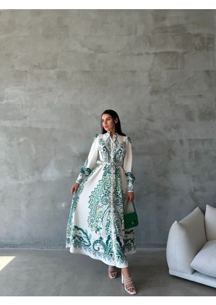 Atlas Kumaş Elbise (Kemer Dahildir) modelleri