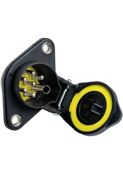 24V Romork Soketı S Tıpı Plastık (Termınallı)