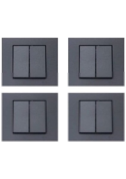 4 Adet Ovivo Grano Füme Komütatör 4'lü Paket
