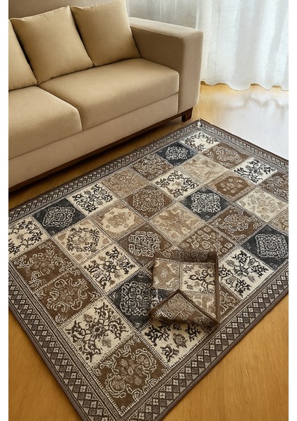 Halı Örtüsü Kahverengi 9m²