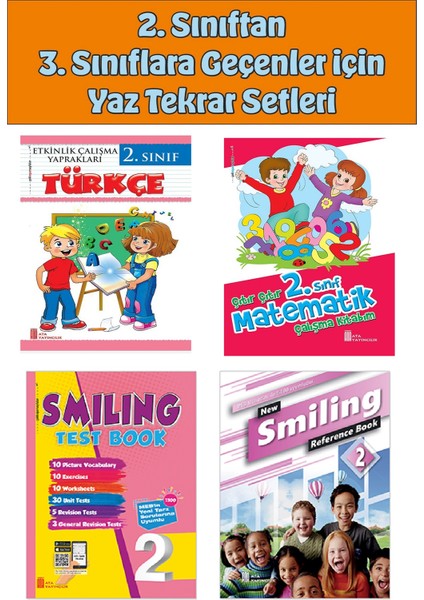 2.sınıftan 3.sınıfa Geçenler Için Yaz Tekrar Setleri 1