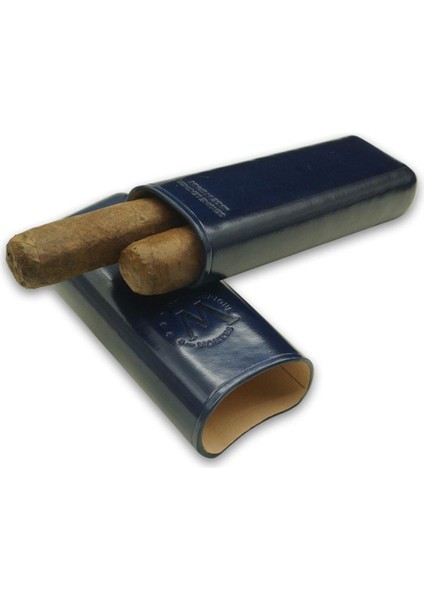 Gerçek Deri El Yapımı Puro Kılıfı Ikili (52 Ring) Milan fiyatları