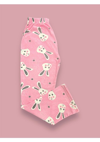 Desenli Penye Kadın Pijama Altı