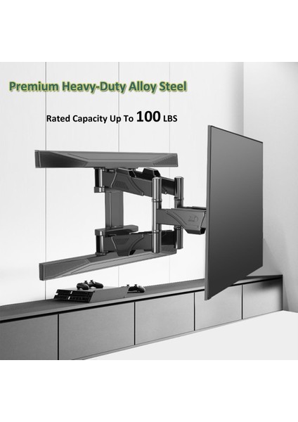 Nb North Bayou P6 LCD LED OLED 40"–80" Uyumlu, Ultra Ince Tv Askı Aparatı Profosyonel Hareketli Tv Askı Aparatı modelleri